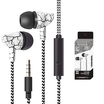 LP-ES9 Colorful Sport earphones In-ear Headphones stereo Wired Headset With MIC
