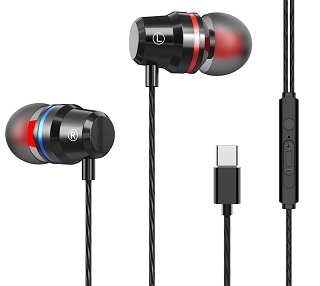 LP-E93  USB TYPE-C Heavy Bass Sound Sport headphones For  Xiaomi 