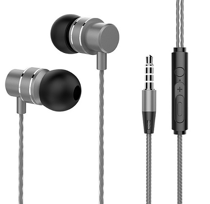 LP-E86  In Ear Wired Earphone 3.5mm Heavy Bass Sound Sport headphones With Mic For iPhone Xiaomi