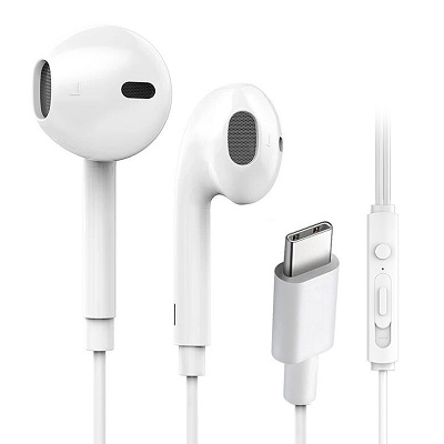 LP-E82 Earphone Eerbuds USB TYPE C Earpiece + Mic Volume Control For Xiao mi  Huawei Mate 10 Mate 10 Pro P20 P20 Pro